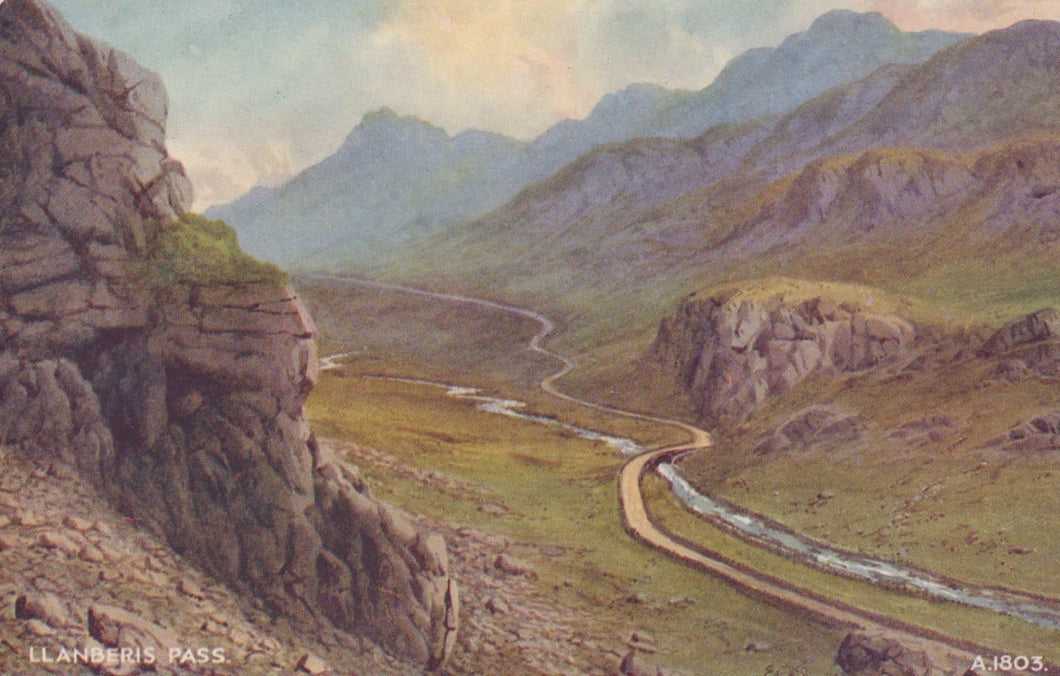 Wales Postcard - Llanberis Pass - Mo’s Postcards 