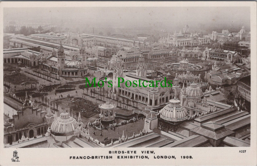 Aerial View of The Franco British Exhibition 1908