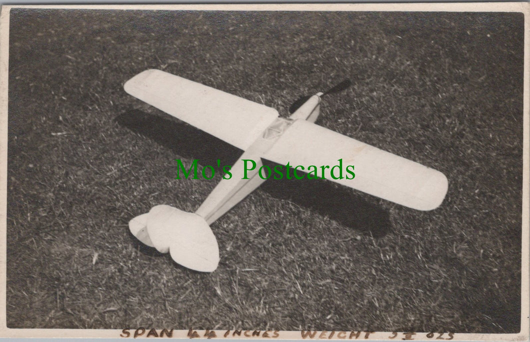 Aviation Postcard - Hobbies - Model Aeroplane