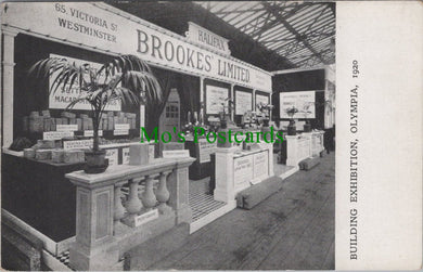 Building Exhibition, Olympia, 1920