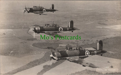 Military Aviation Postcard - The Aeroplane in Flight