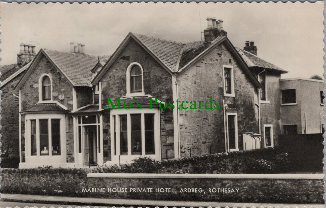 Marine House Private Hotel, Ardbeg, Rothesay