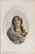 Load image into Gallery viewer, Actress Postcard - Miss Lily Brayton
