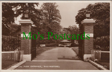 Memorial Park Entrance, Basingstoke, Hampshire