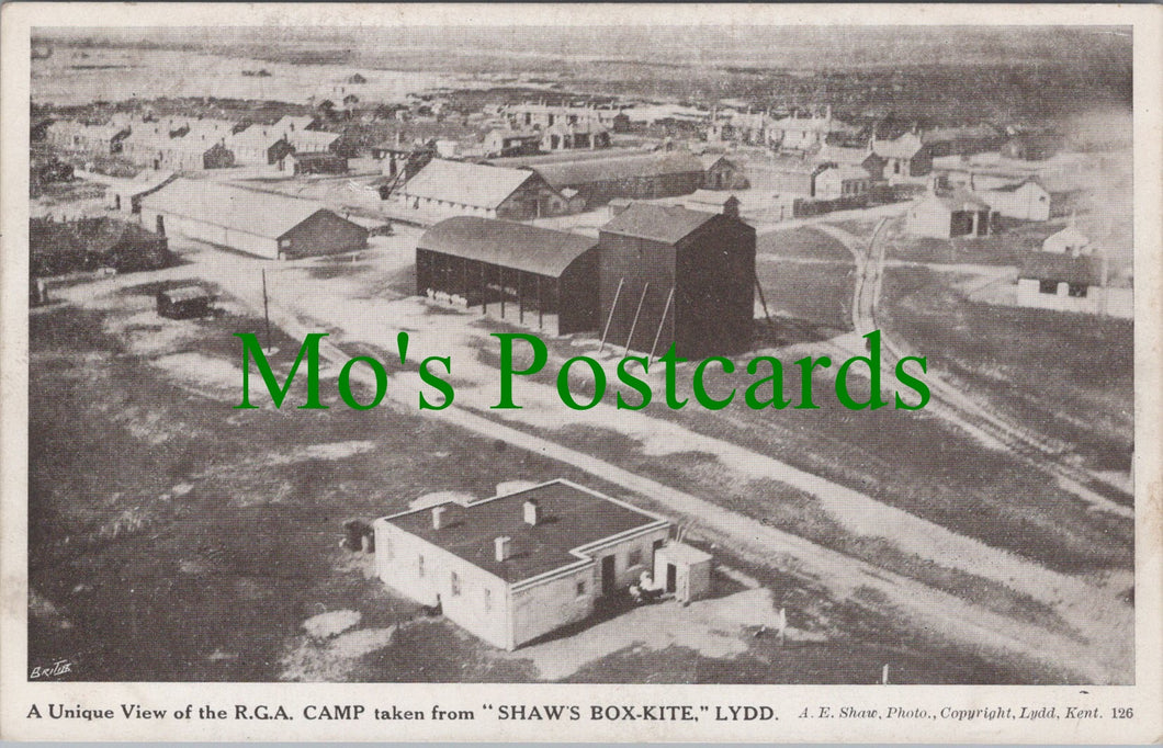 R.G.A.Camp, From Shaw's Box-Kite, Lydd, Kent