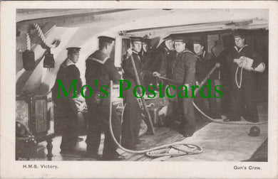 Naval Postcard - H.M.S.Victory - Gun's Crew