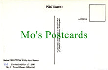 Load image into Gallery viewer, Politics Postcard, Election 1983, Politician David Owen
