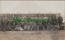 Load image into Gallery viewer, Military Postcard - Group of British Soldiers at Rushmoor
