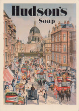 Load image into Gallery viewer, Advertising Postcard - Hudson&#39;s Soap - Mo’s Postcards 
