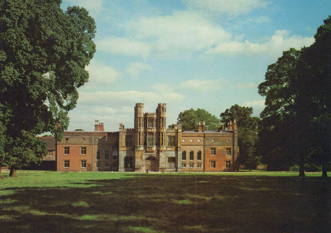 Warwickshire Postcard - The West Front, Coughton Court, Alcester - Mo’s Postcards 