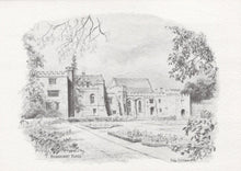 Load image into Gallery viewer, Kent Postcard - Pencil Sketch of Penshurst Place - Mo’s Postcards 
