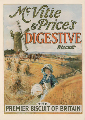 Advertising Postcard - McVitie & Price's Digestive Biscuit - Mo’s Postcards 