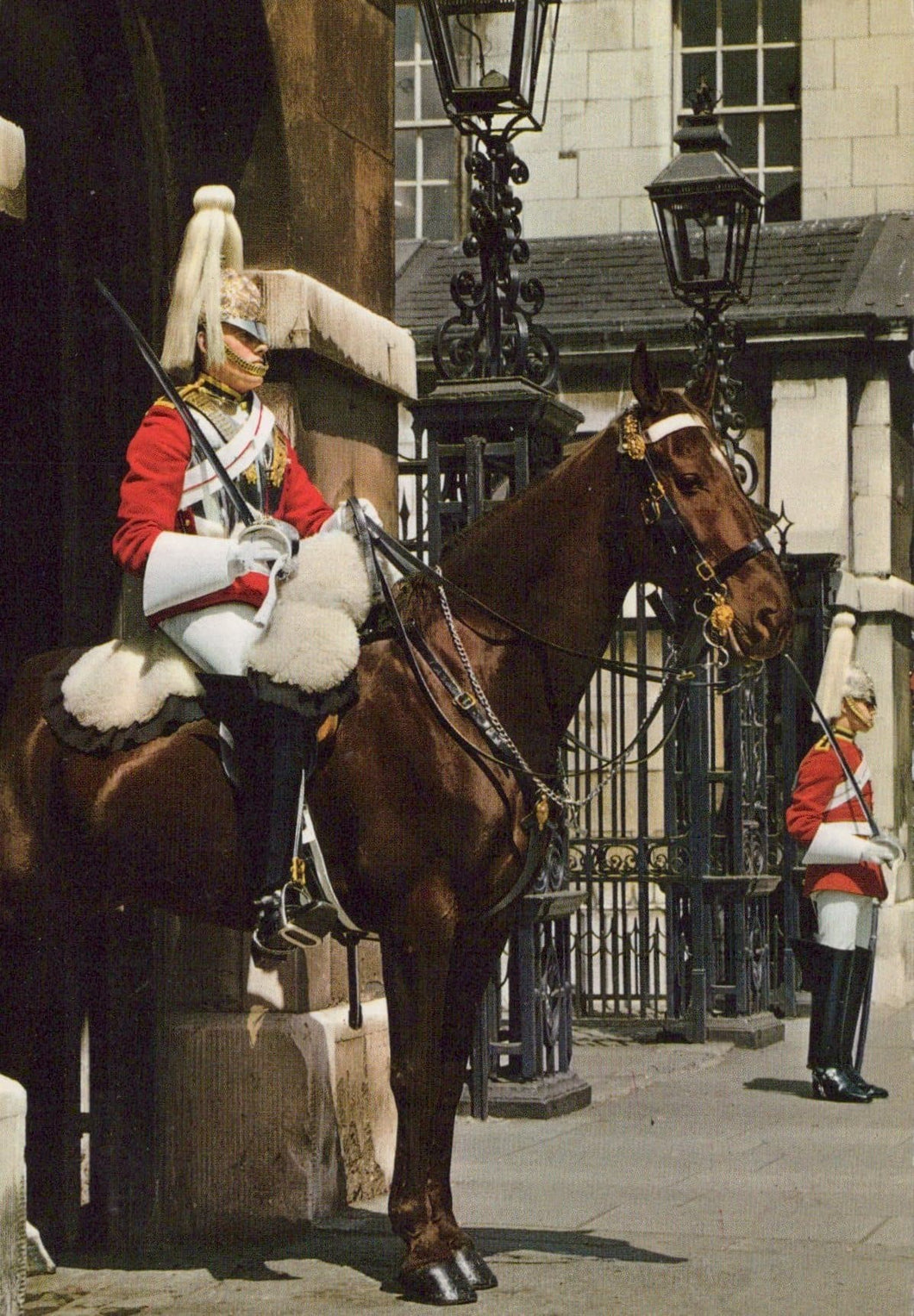 London Postcard - Life Guards, Whitehall - Mo’s Postcards 