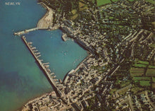 Load image into Gallery viewer, Cornwall Postcard - Aerial View of Newlyn - Mo’s Postcards 
