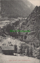 Load image into Gallery viewer, Die 3 Eisenbahnlinien, Wassen, Switzerland
