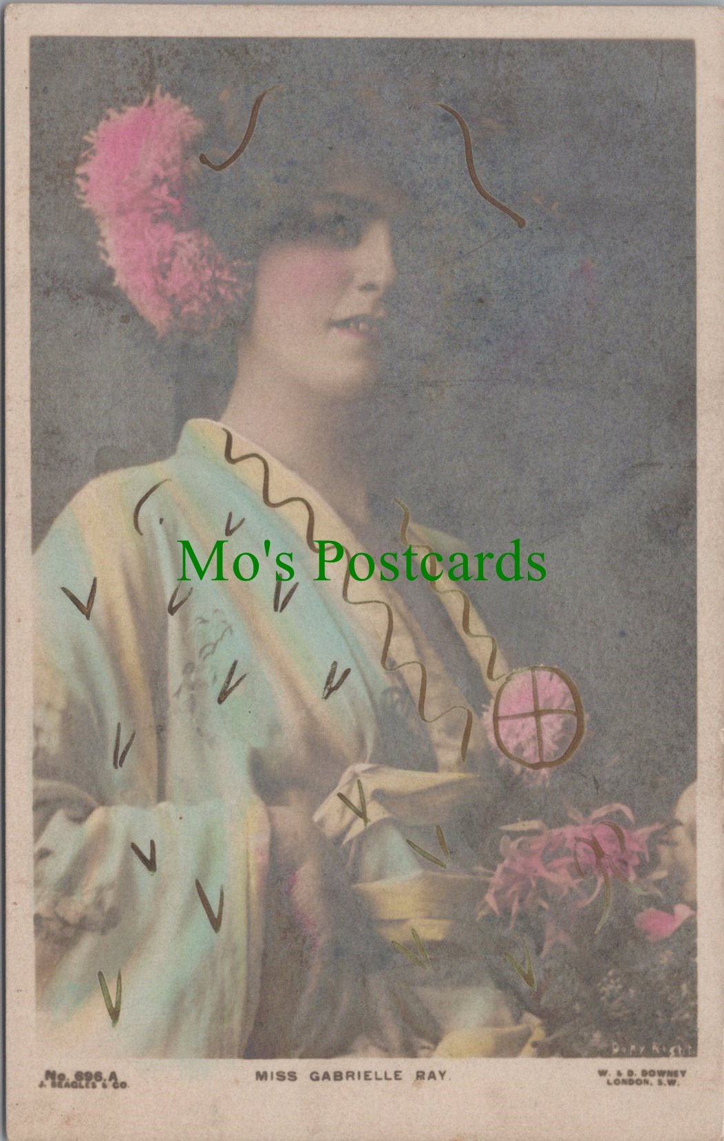 Actress Postcard - Miss Gabrielle Ray