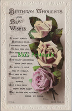 Load image into Gallery viewer, Birthday Thoughts and Best Wishes - Roses
