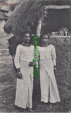 Village Girls, Ceylon / Sri Lanka