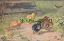 Load image into Gallery viewer, Easter Greetings, &quot;Chicks and Ducklings&quot;
