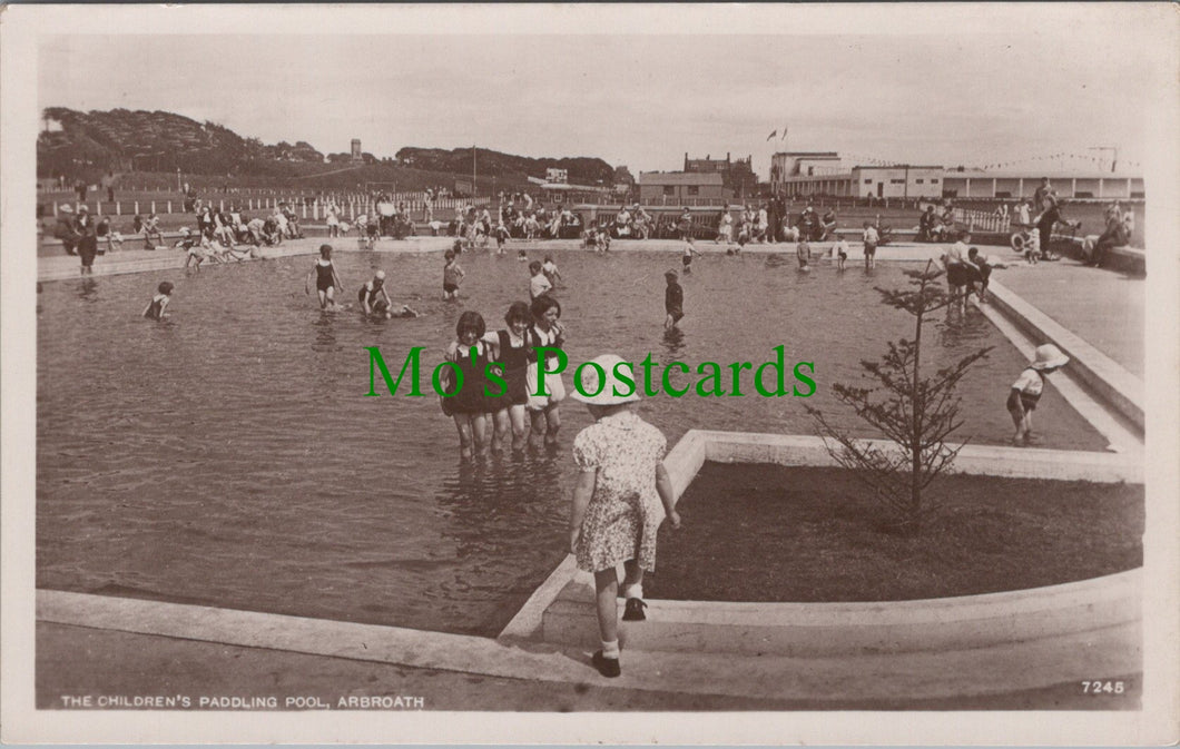 The Children's Paddling Pool, Arbroath