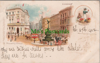 Flower Sellers, Piccadilly Circus, London