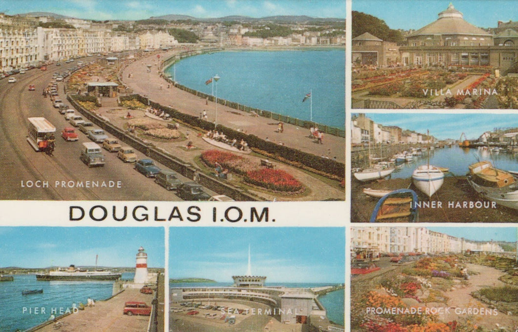 Isle of Man Postcard - Views of Douglas, 1978 - Mo’s Postcards 