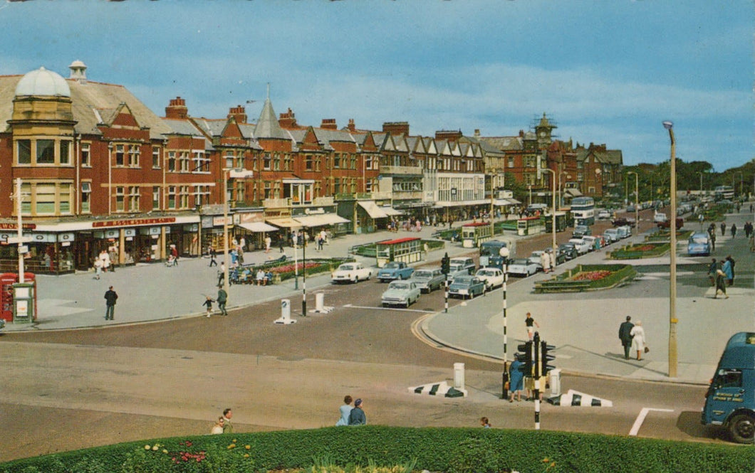 Lancashire Postcard - The Square, St Annes-On-Sea, 1970 - Mo’s Postcards 