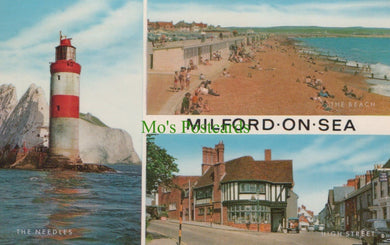 Hampshire Postcard - Views of Milford-On-Sea - Mo’s Postcards 