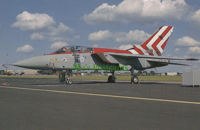 Military Aviation Postcard - BAe Tornado F.3 of 229 OCU, RAF - RAF Mildenhall, 1990 - Mo’s Postcards 