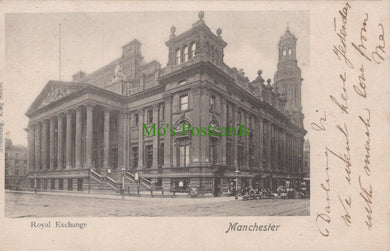 Lancashire Postcard - Royal Exchange, Manchester, 1902 - Mo’s Postcards 