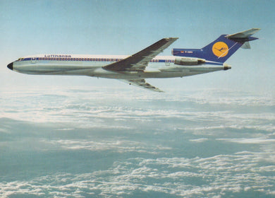 Aviation Postcard - Lufthansa B727 Europa Jet - Mo’s Postcards 