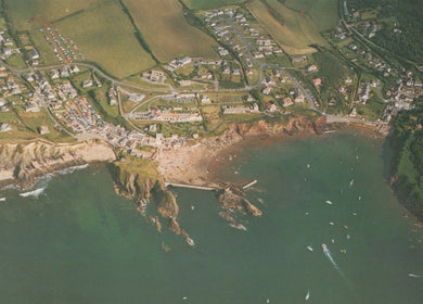 Devon Postcard - Aerial View of Hope Cove, Near Kingsbridge - Mo’s Postcards 