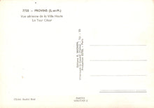 Load image into Gallery viewer, France Postcard - Provins - Vue Aerienne De La Ville Haute La Tour Cesar - Mo’s Postcards 
