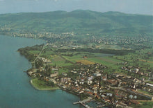 Load image into Gallery viewer, Switzerland Postcard - Aerial View of Horn / TG am Bodensee - Mo’s Postcards 
