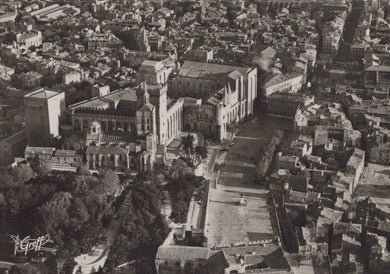 France Postcard - Aerial View of Avignon, Vaucluse - Mo’s Postcards 
