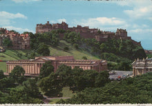 Load image into Gallery viewer, Scotland Postcard - The Castle From The Scott Monument, Edinburgh - Mo’s Postcards 
