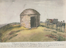 Load image into Gallery viewer, Devon Postcard - Culmstock Beacon on The Blackdown Hills, Sketched 1851 - Mo’s Postcards 
