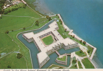 America Postcard - Castillo De San Marcos National Monument, St Augustine, Florida - Mo’s Postcards 