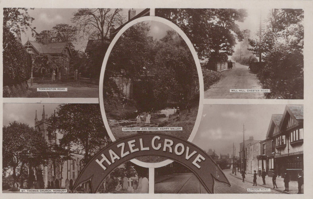 Cheshire Postcard - Views of Hazelgrove - Mo’s Postcards 
