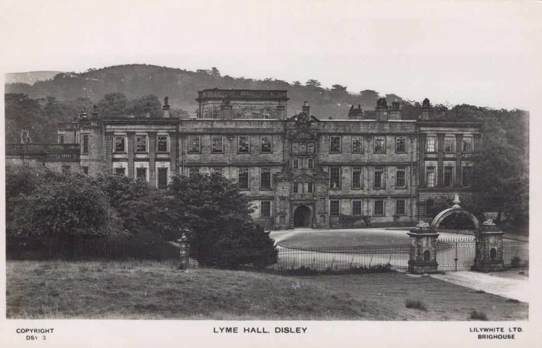 Cheshire Postcard - Lyme Hall, Disley - Mo’s Postcards 