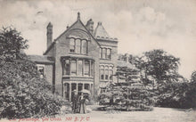 Load image into Gallery viewer, Cheshire Postcard - The Parsonage, Gee Cross, 1907 - Mo’s Postcards 
