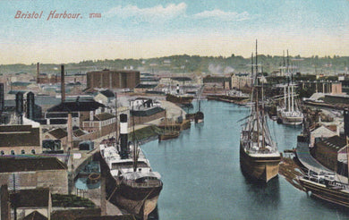 Bristol Postcard - Bristol Harbour - Mo’s Postcards 