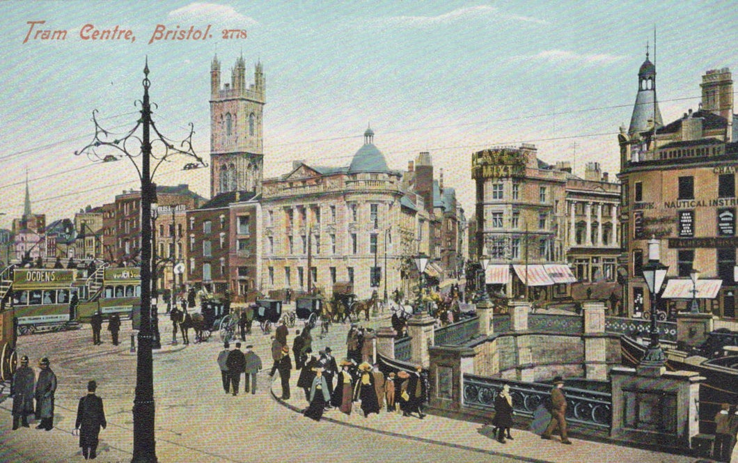 Bristol Postcard - Tram Centre, Bristol - Mo’s Postcards 