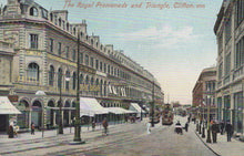 Load image into Gallery viewer, Bristol Postcard - The Royal Promenade and Triangle, Clifton - Mo’s Postcards 
