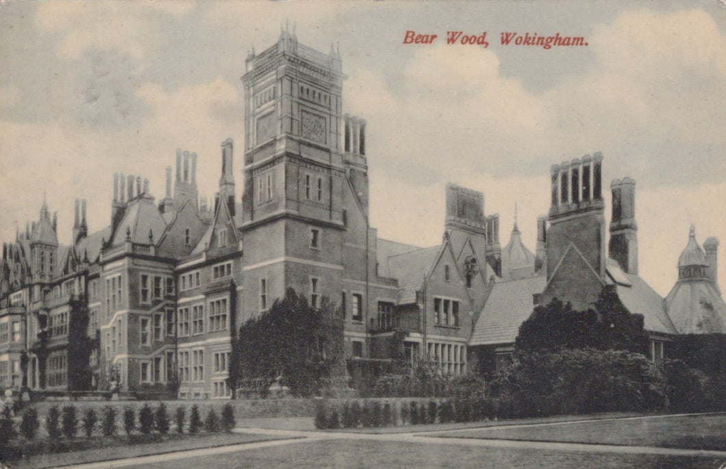 Berkshire Postcard - Bear Wood, Wokingham, 1911 - Mo’s Postcards 