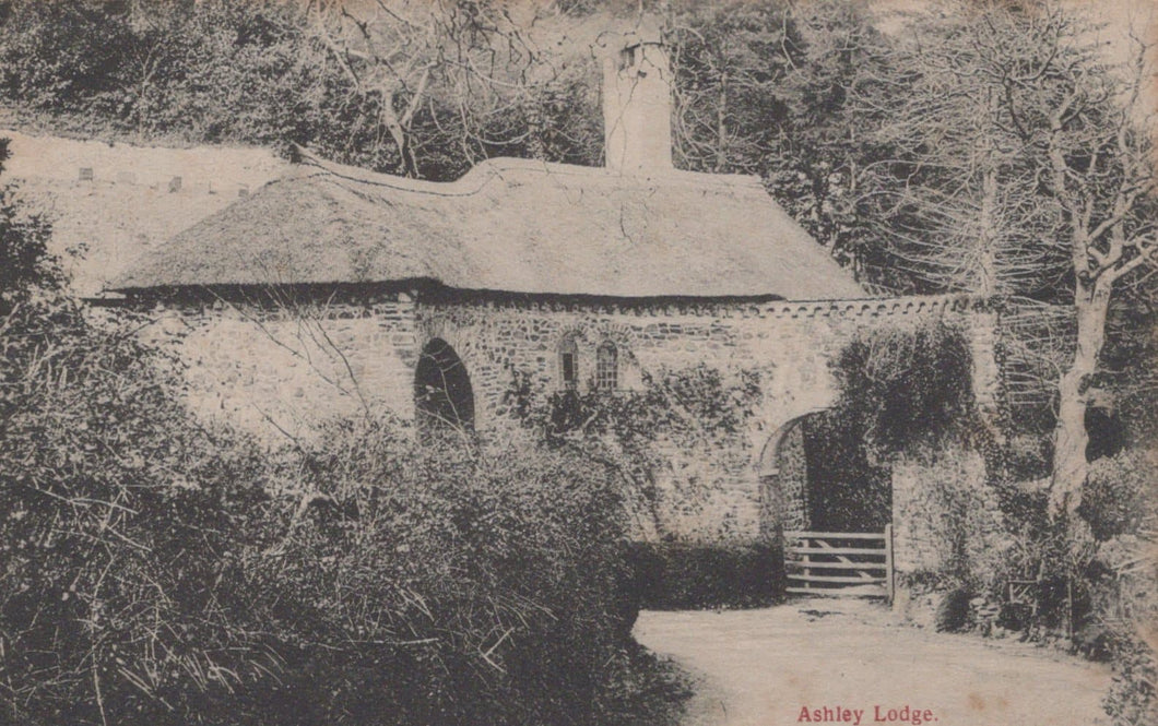 Hampshire Postcard - Ashley Lodge - Mo’s Postcards 