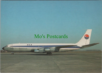 Aviation Postcard - St Lucia Airways Boeing 707