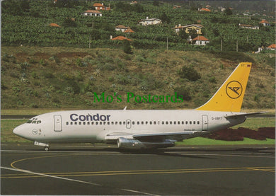 Aviation Postcard - Condor Boeing 737-230