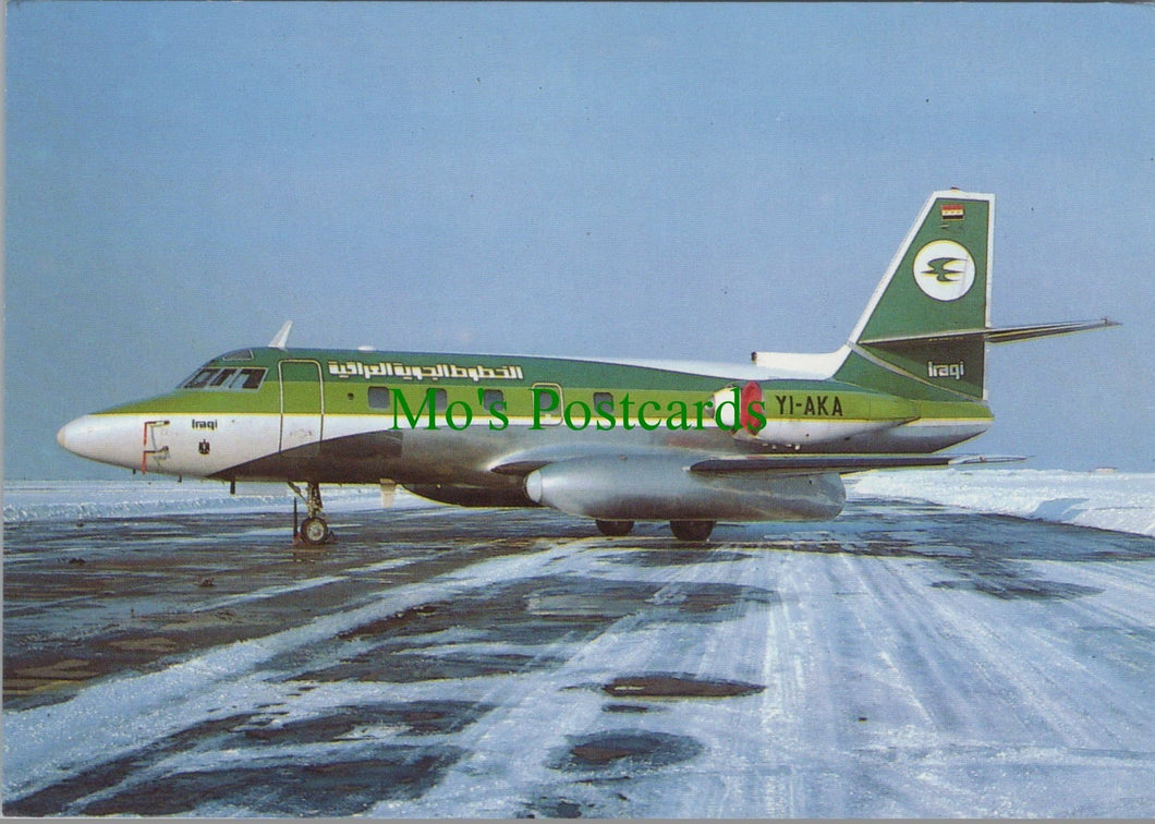 Aviation Postcard - Iraqi Airways Lockheed 1329