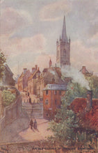 Load image into Gallery viewer, Hertfordshire Postcard - An Old Corner of Bishops Stortford, 1909 - Mo’s Postcards 
